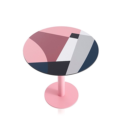 Abstrakt Mona table Ø80